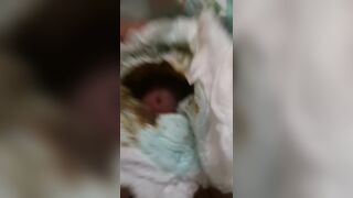 Playing with my dirty diaper foundings