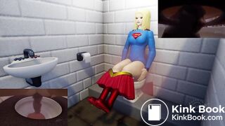 Supergirl's Explosive Laxative Diarrhea