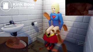 Supergirl's Explosive Laxative Diarrhea