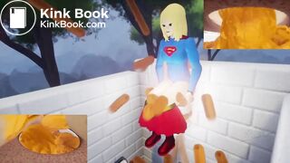 Supergirl's Explosive Laxative Diarrhea