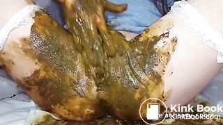 solo scat pussy speculum masturbation