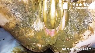 solo scat pussy speculum masturbation