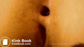 Gape, fart, shit, fuck