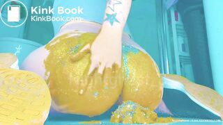 Pawg does some nasty shits