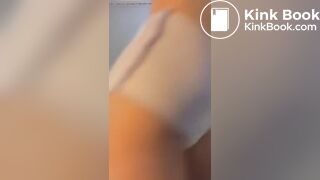 cute girl fills nappies