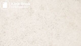 Shit on floor from stretched ass