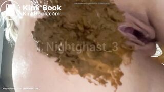 Huge shit in bikini bottom