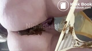 Huge shit in bikini bottom