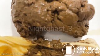 Huge shit in bikini bottom