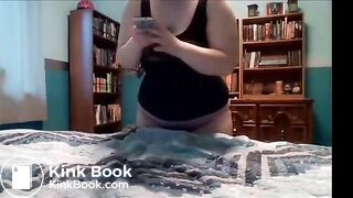 Bbw Lady poops herself on purpose