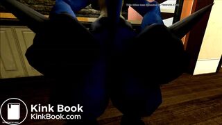 Lucario's Belly Accident