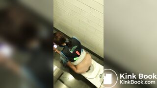 Walmart Employee #2 Pooping Overstall WC