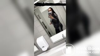 Black girl in public