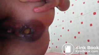 La novata le sale grueso y rico