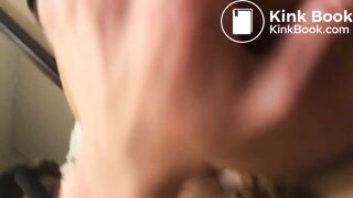 Explosive shit on dick