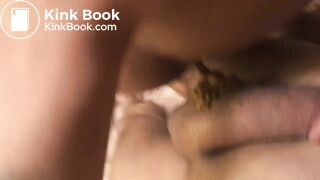 Explosive shit on dick