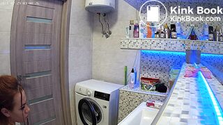 Woman pooping in Toilet 130
