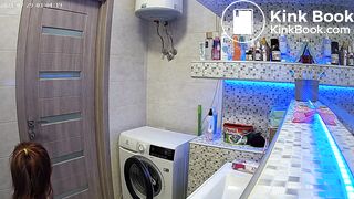 Woman pooping in Toilet 130