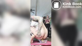 Sexy Sisters Shitting Together Again