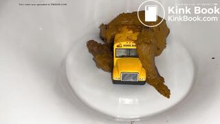 Another dump on a bus and wipe with another