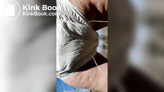 pooping trek outside