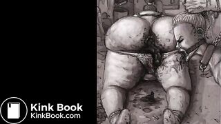 scat artwork big lady dirty3