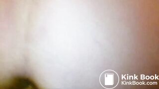 Flittchenschlampe - Scheissen beim Arschfick