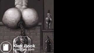 scat artwork big lady dirty