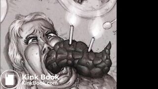 scat artwork big lady dirty