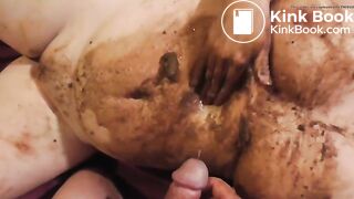 Pissing on her shit covered body