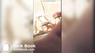 Sexy Ebony Shits Outside