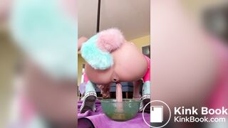 fun with a dirty dildo for Halloween