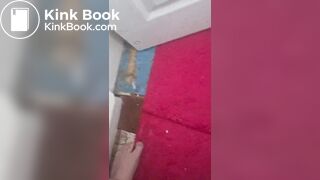 she run out of toilet paper