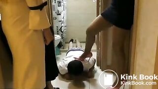 China femdom ass lick scat - video 6