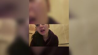 Hot British girl shits for me plus humiliation