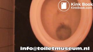Turd flush dutch toilet