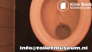 Turd flush dutch toilet