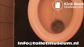 Turd flush dutch toilet