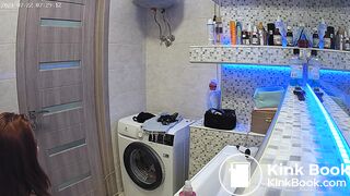Woman pooping in Toilet 126
