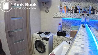 Woman pooping in Toilet 126