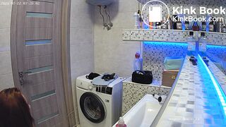 Woman pooping in Toilet 126