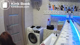 Woman pooping in Toilet 126