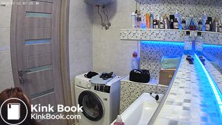 Woman pooping in Toilet 126