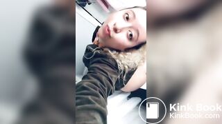 Hot woman Drops nice turds