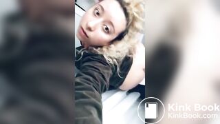 Hot woman Drops nice turds