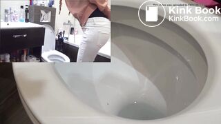 dual cam toilet shitting