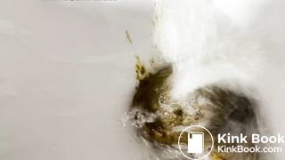 satin panties full of shit