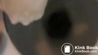 amateur girl films herself pooping in toilet