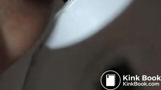 amateur girl films herself pooping in toilet