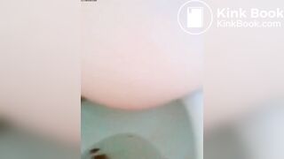 diarrhea behind